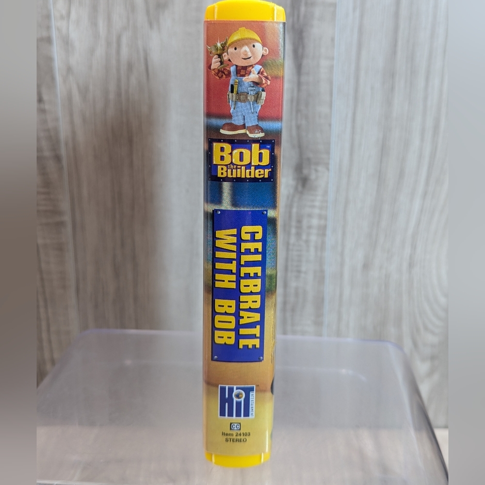 Bob the Builder VHS Tape Celebrate with Bob Vintage 2002 Y2K Big Surprise - Picture 3 of 6